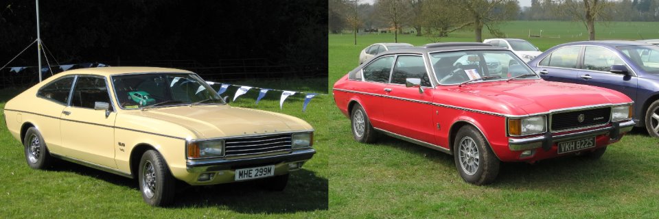 Ford Granada Coupé före och efter