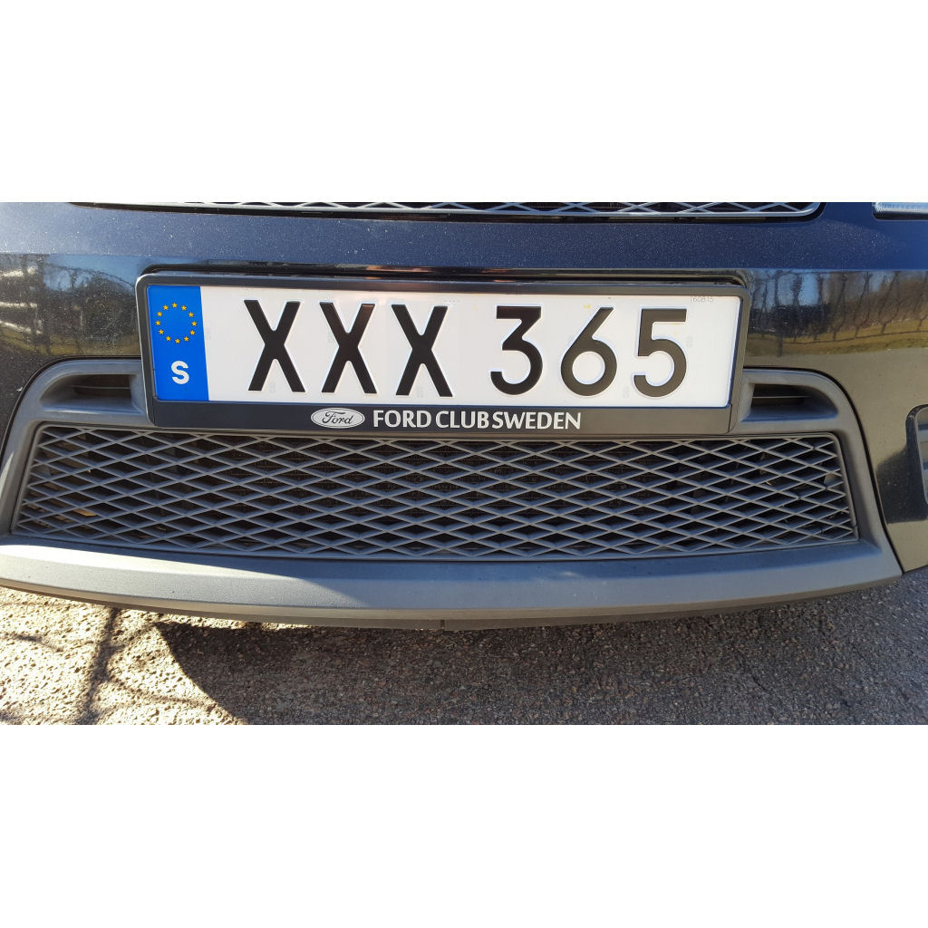 Nummerskyltsh&aring;llare