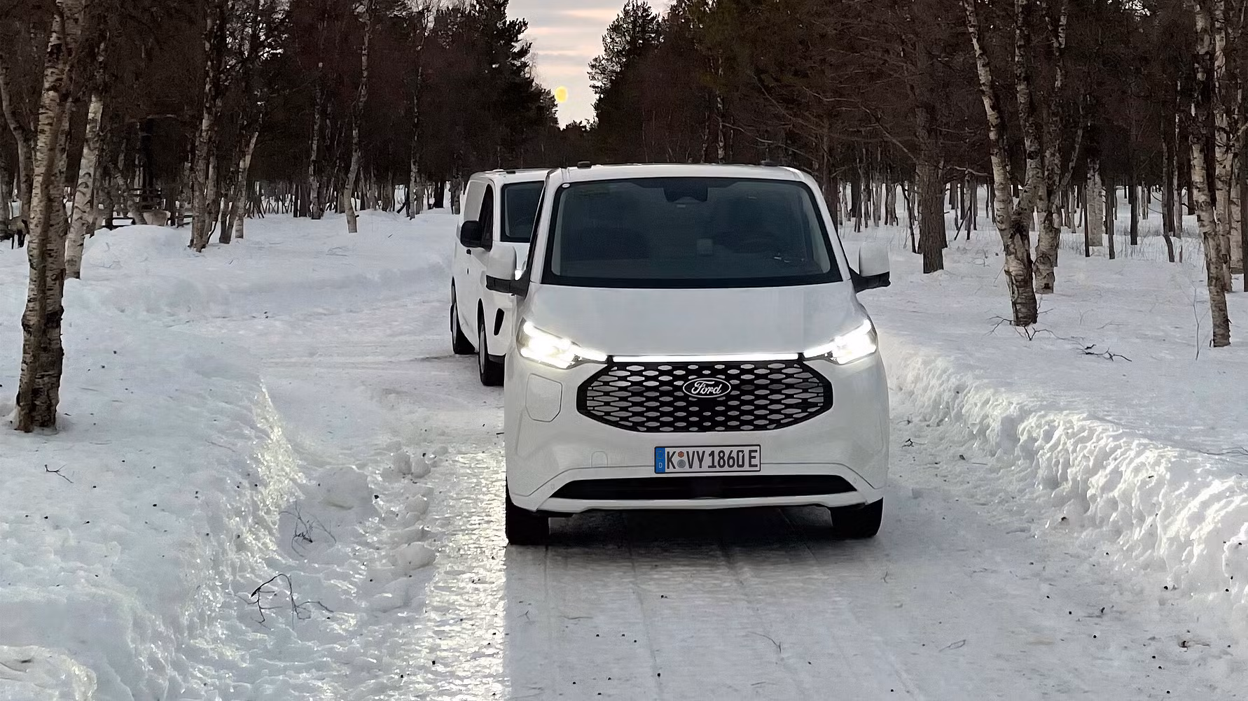 Ford Pros elbilar kör längre i kylan tack vare unik värmepumpsteknik
